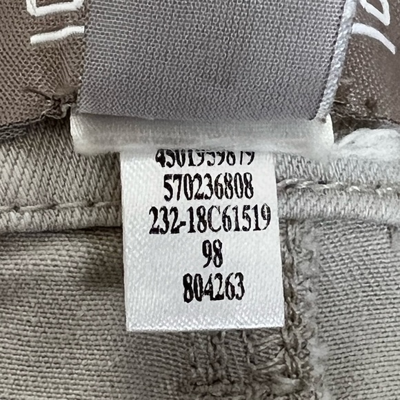 Chico’s Cotton Stretch So Slimming Ankle Pants Women’s  Beige Tan Sz: 1 (M/8) - Picture 12 of 13